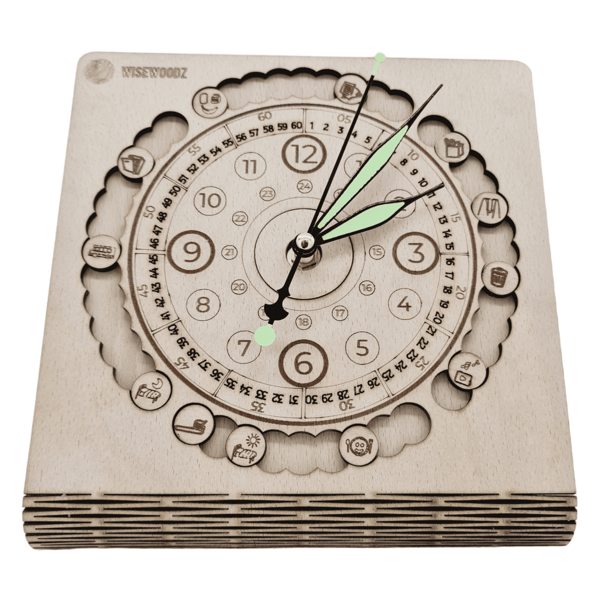 Wisewoodz Time Master Clock