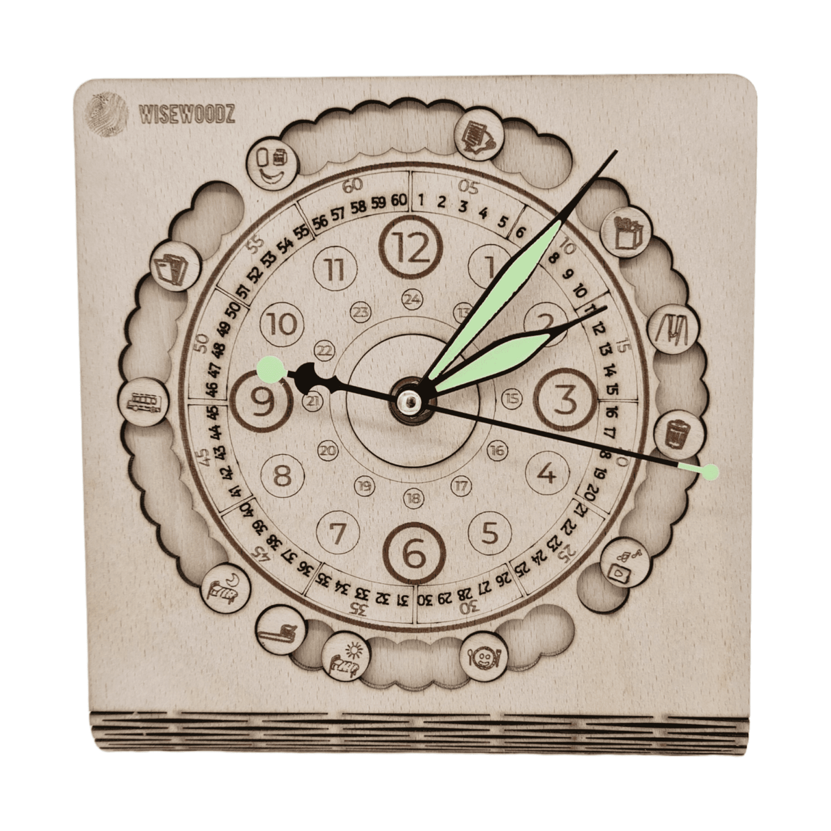 Wisewoodz Time Master Clock