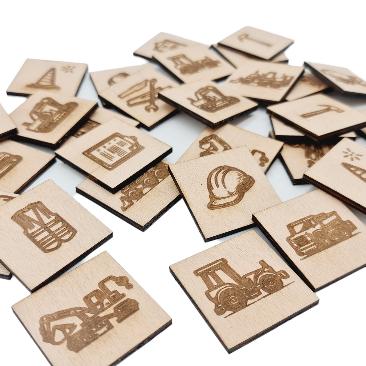 Wisewoodz Construction Memory Game